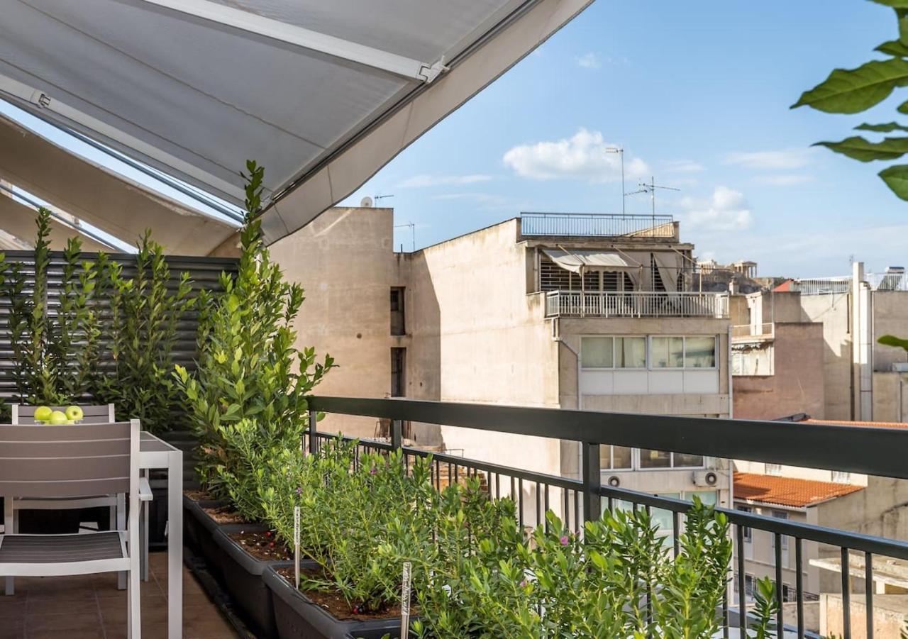 Syntagma Modern New Flat, Large Balcony With View Lejlighed Athen Eksteriør billede
