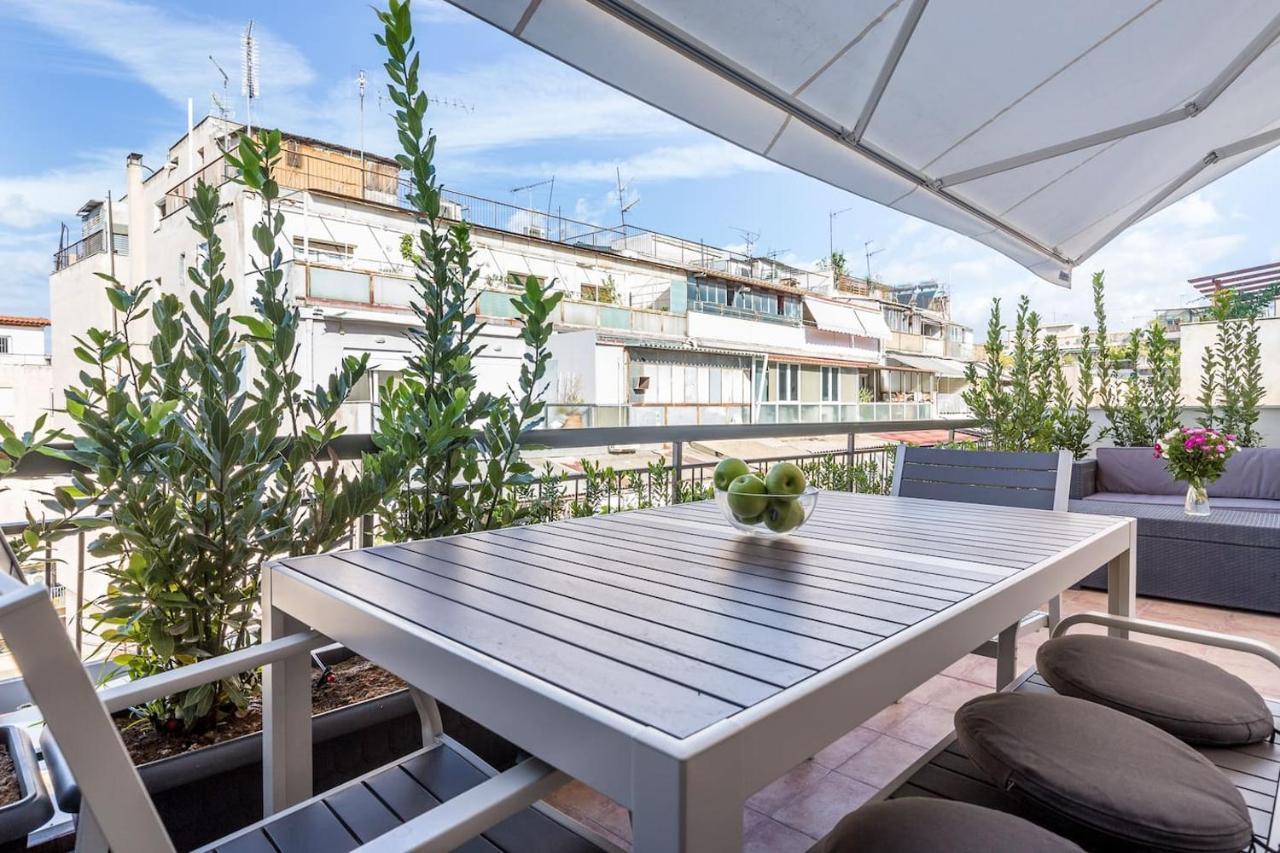 Syntagma Modern New Flat, Large Balcony With View Lejlighed Athen Eksteriør billede